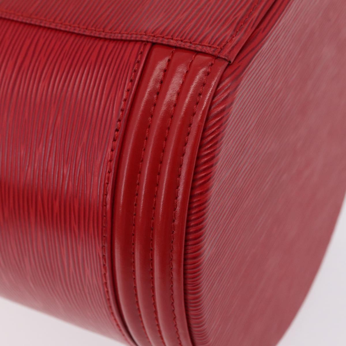 LOUIS VUITTON Epi Cannes Hand Bag Red M48037 LV Auth ki6953A