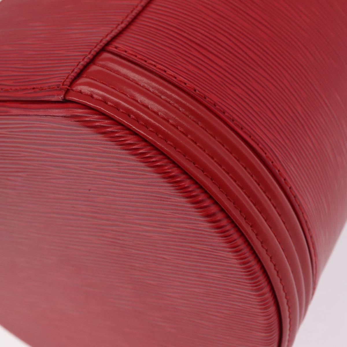LOUIS VUITTON Epi Cannes Hand Bag Red M48037 LV Auth ki6953A