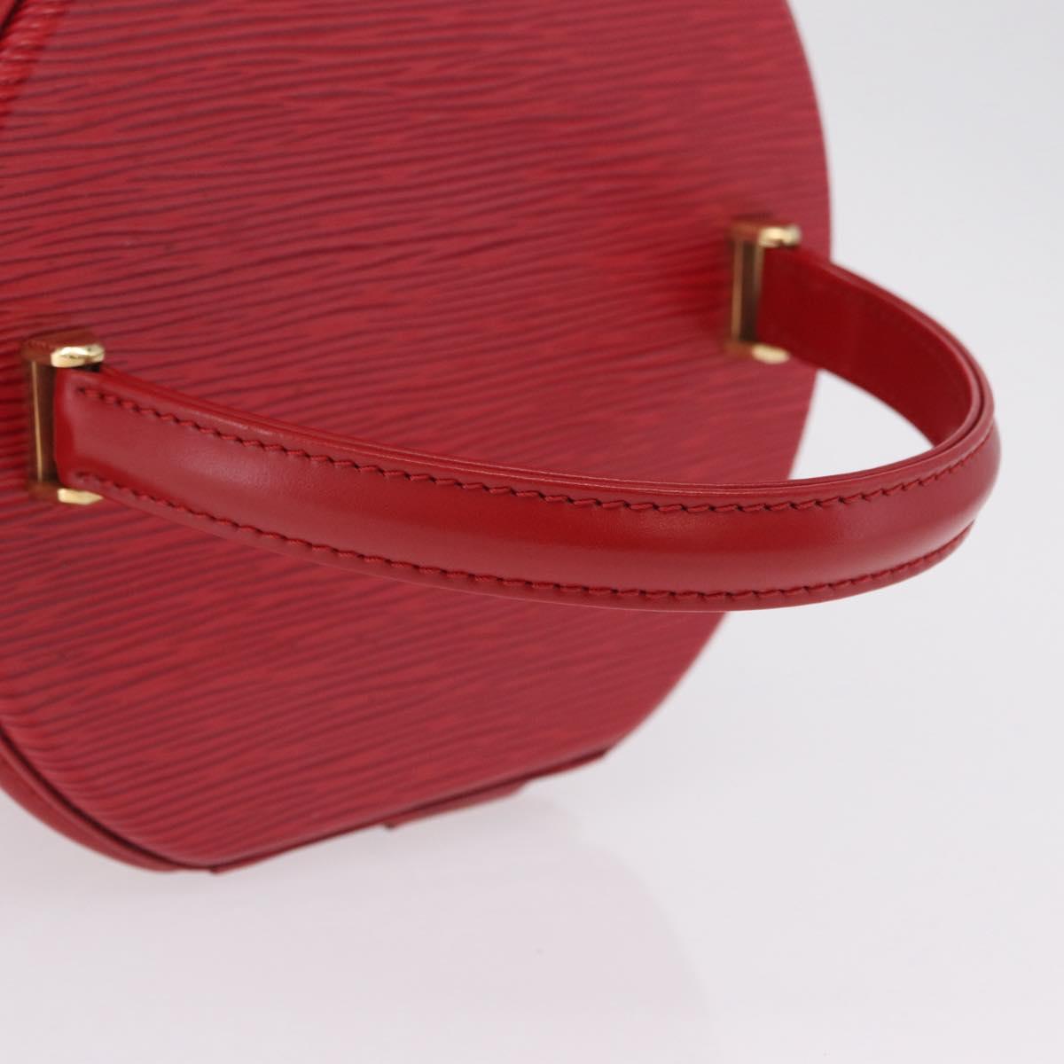 LOUIS VUITTON Epi Cannes Hand Bag Red M48037 LV Auth ki6953A