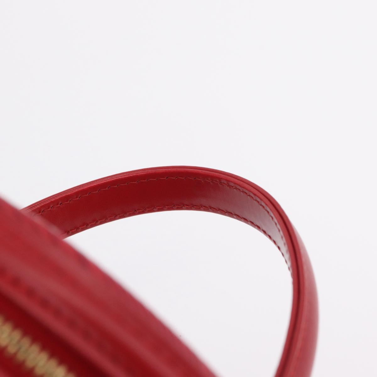 LOUIS VUITTON Epi Cannes Hand Bag Red M48037 LV Auth ki6953A