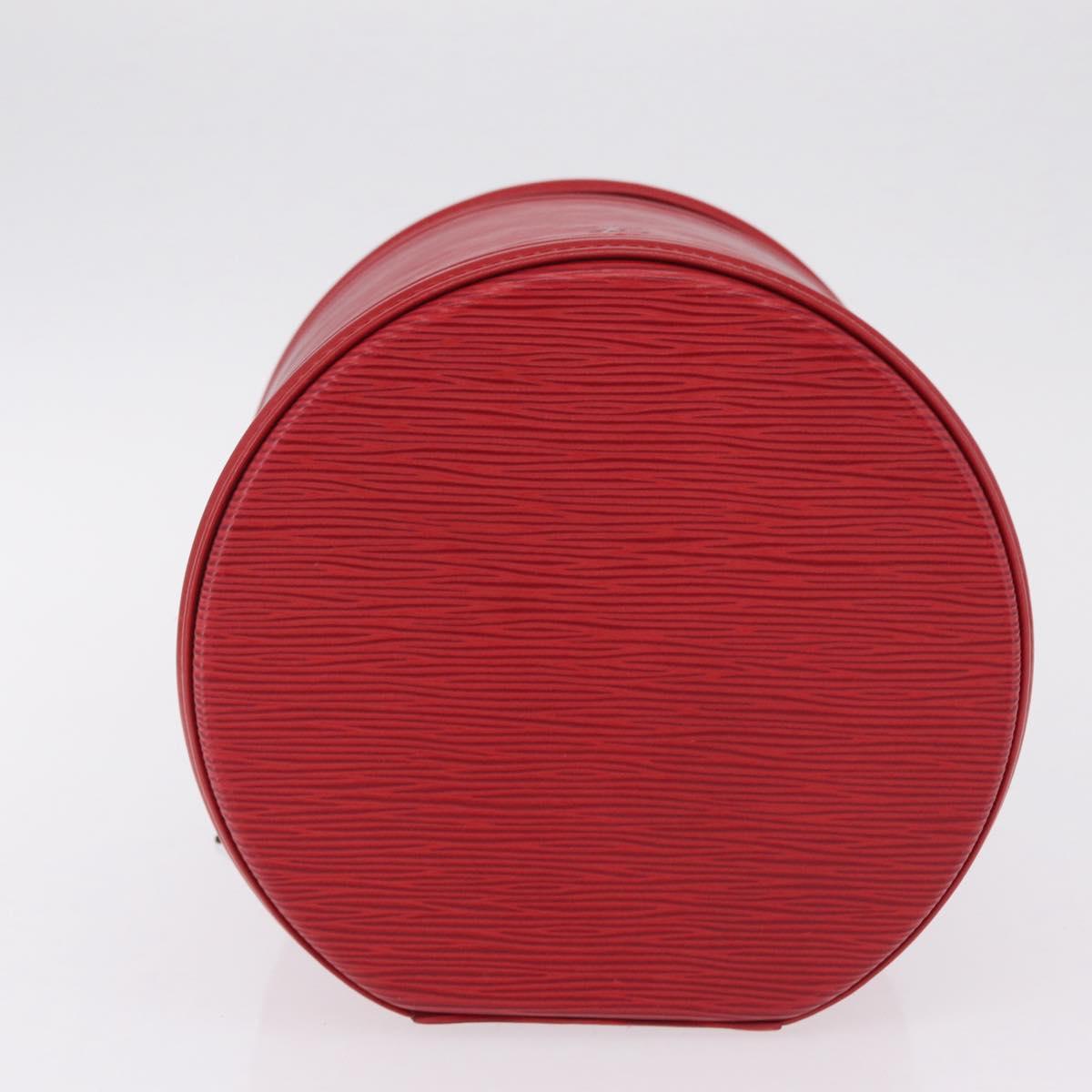LOUIS VUITTON Epi Cannes Hand Bag Red M48037 LV Auth ki6953A