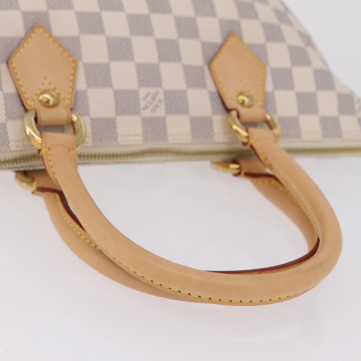 LOUIS VUITTON Damier Azur Saleya PM Tote Bag N51186 LV Auth ki6954V