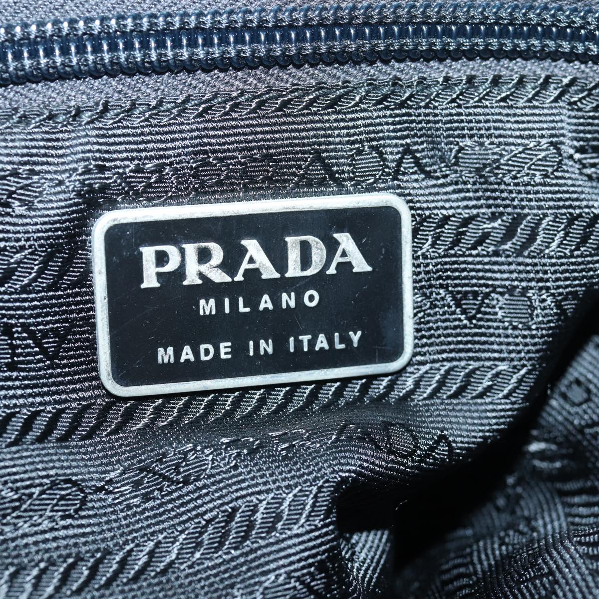 PRADA Backpack Nylon Green Auth kk262