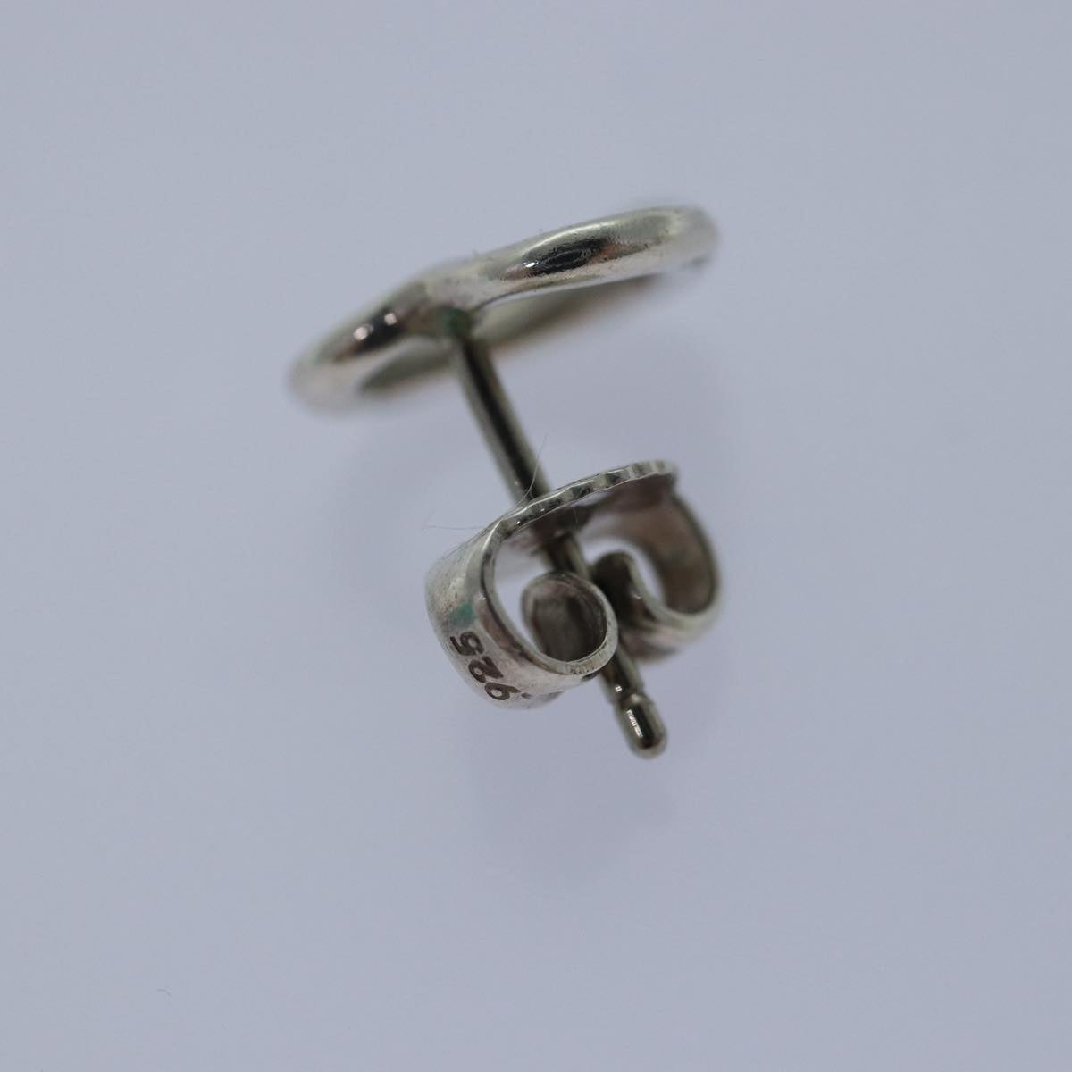 TIFFANY&Co. Pierce Earring Ag925 Silver Auth kk315