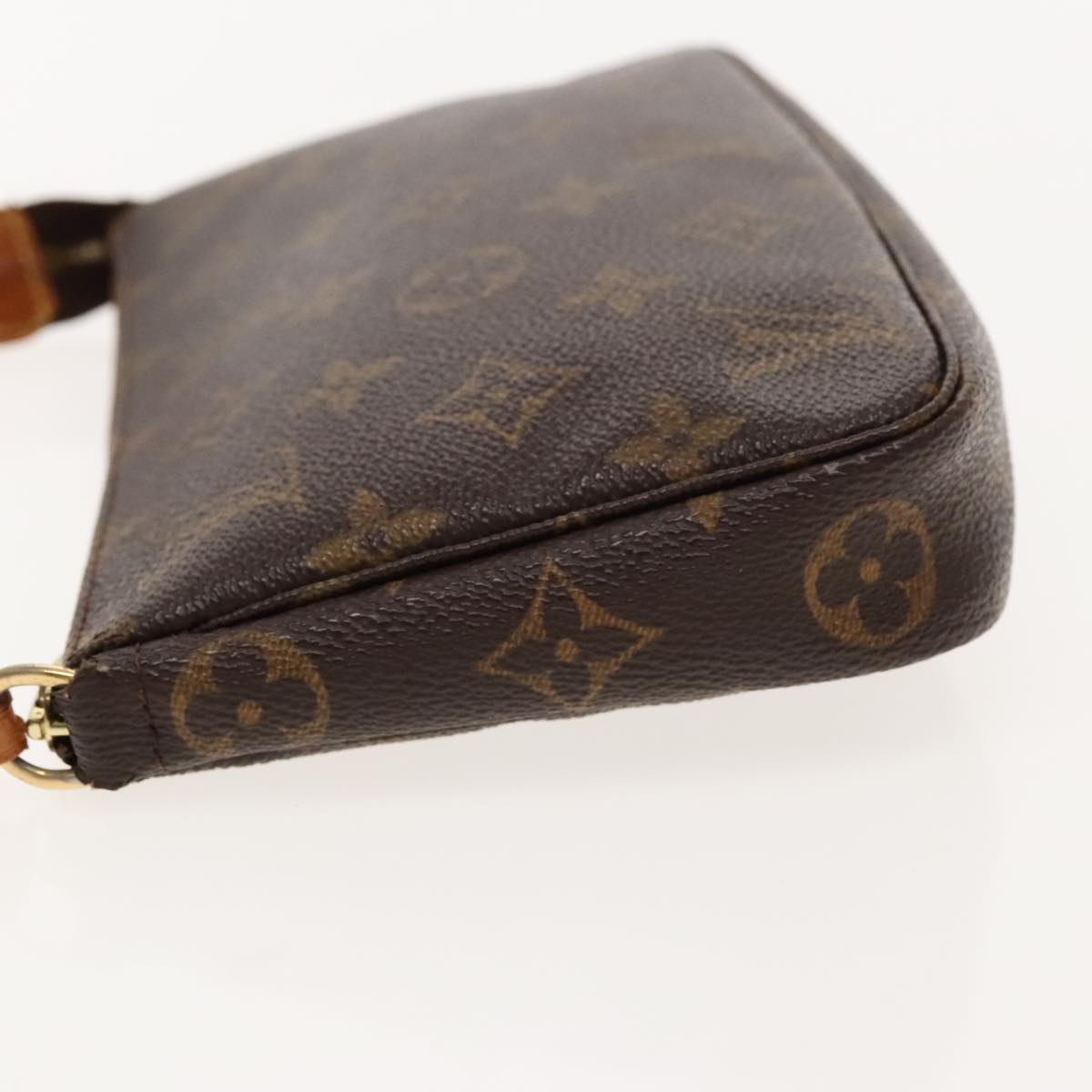 LOUIS VUITTON Monogram Pochette Accessoires Pouch M51980 LV Auth kk352