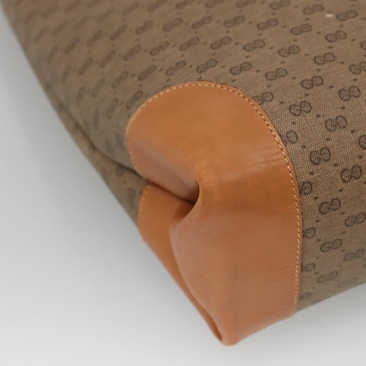 GUCCI Micro GG Supreme Web Sherry Line Bag PVC Beige 002 904 0131 Auth kk538