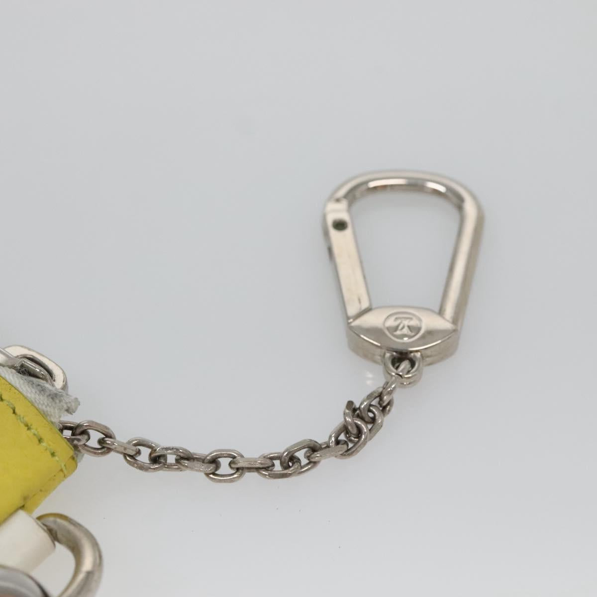 LOUIS VUITTON Everyday LV Pochette Cles Coin Purse Yellow M80845 LV Auth kk550