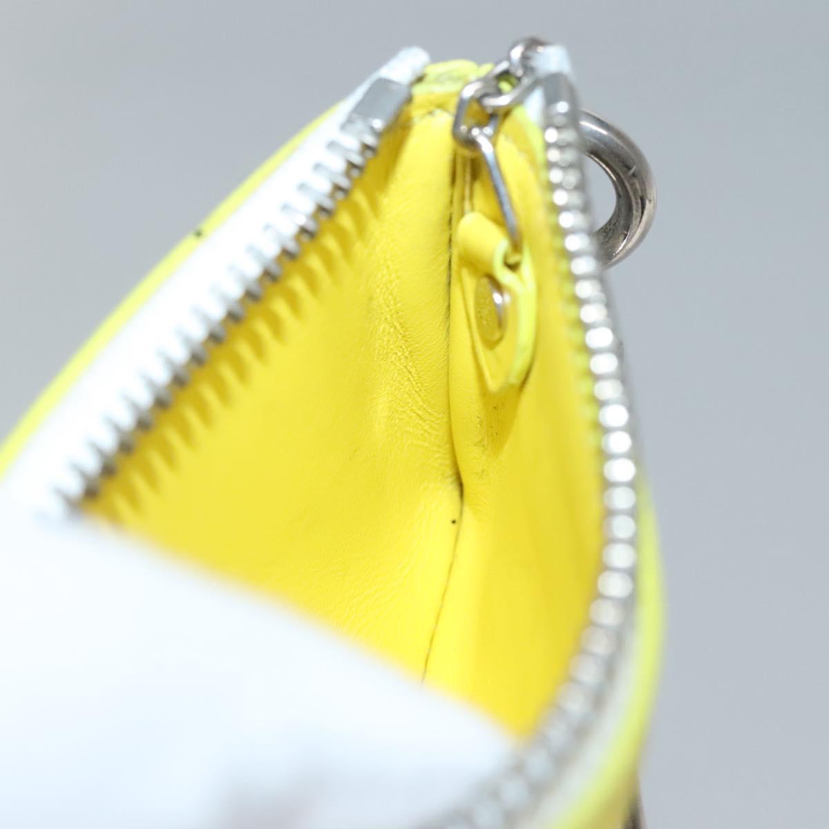 LOUIS VUITTON Everyday LV Pochette Cles Coin Purse Yellow M80845 LV Auth kk550