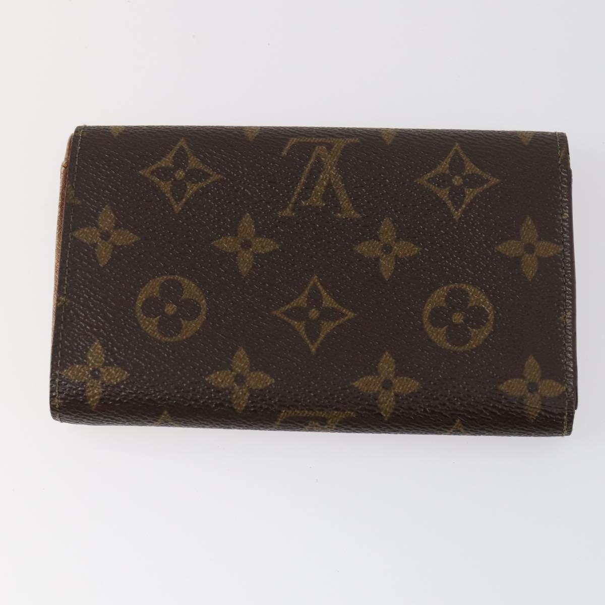 LOUIS VUITTON Monogram Portefeuille Tresol Wallet 4Set M61736 LV Auth kk574