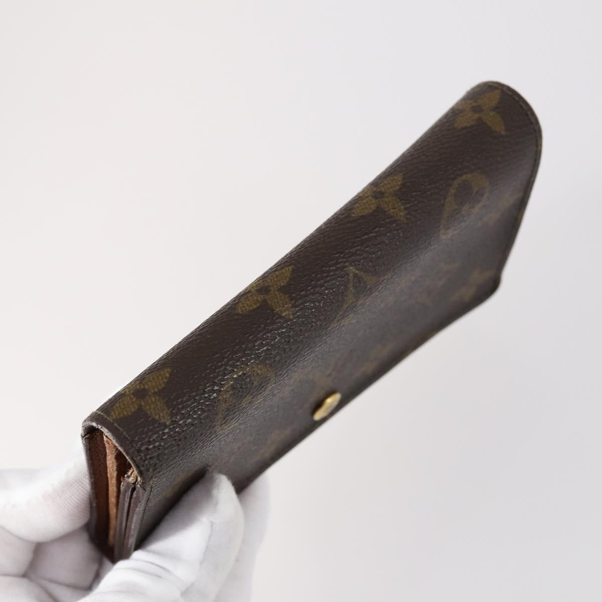 LOUIS VUITTON Monogram Portefeuille Tresol Wallet 4Set M61736 LV Auth kk574