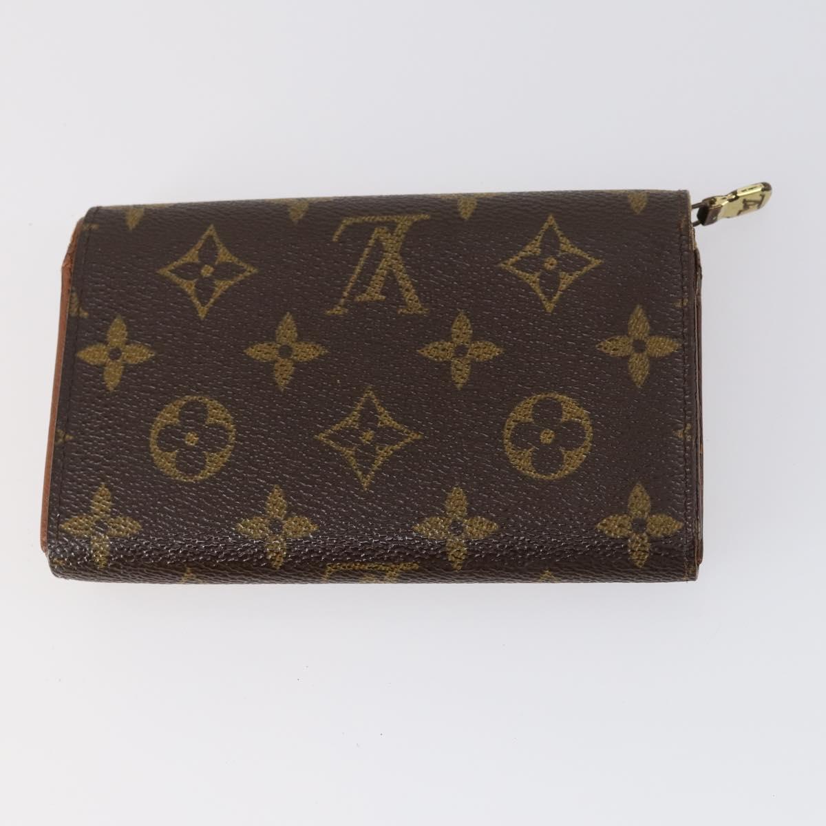 LOUIS VUITTON Monogram Portefeuille Tresol Wallet 4Set M61736 LV Auth kk574