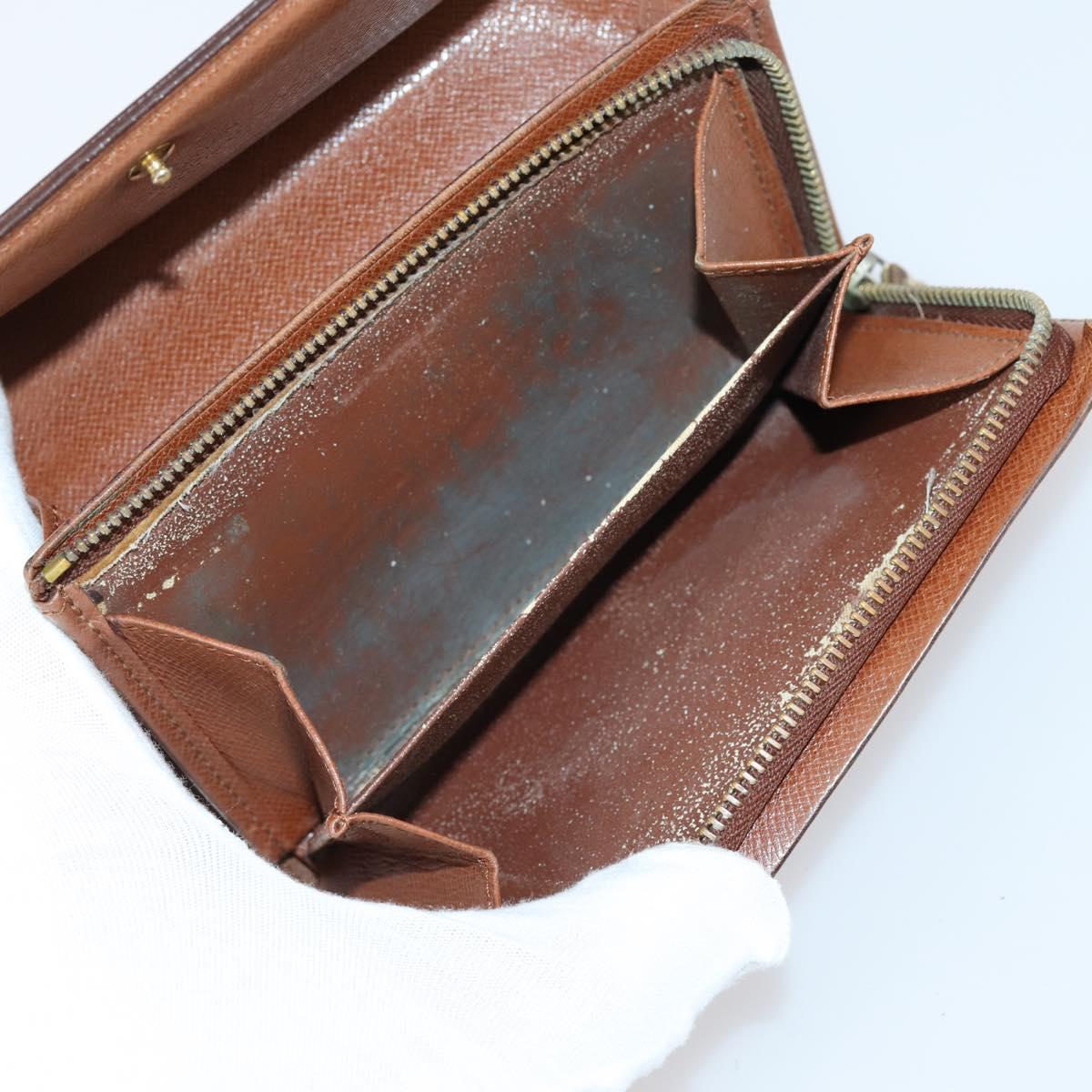 LOUIS VUITTON Monogram Portefeuille Tresol Wallet 4Set M61736 LV Auth kk574