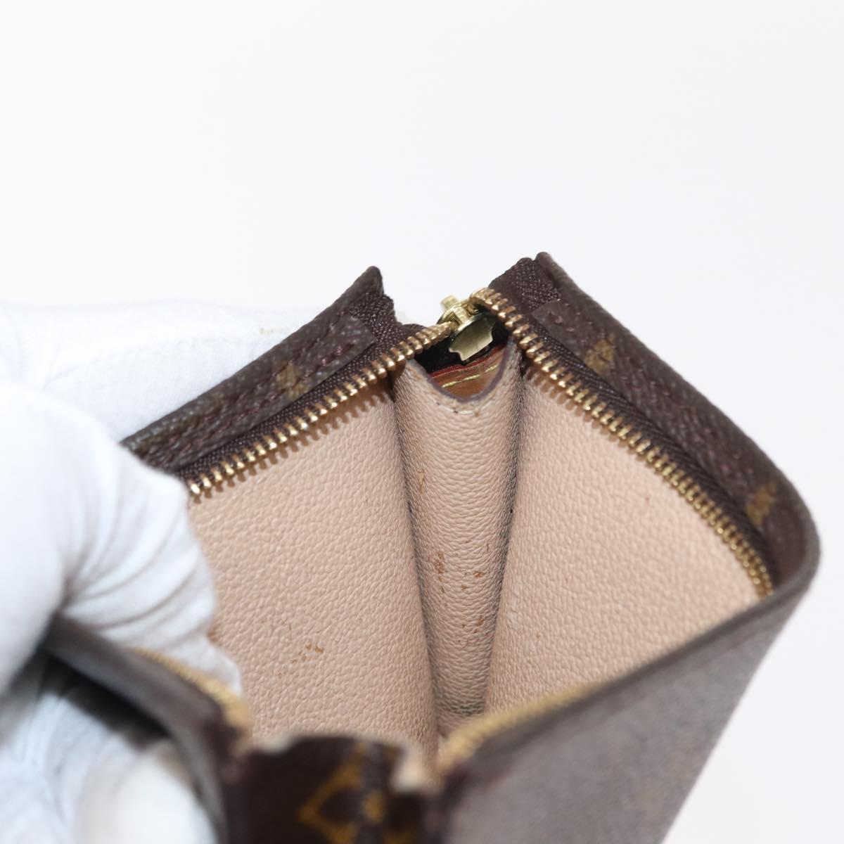 LOUIS VUITTON Monogram Bucket PM Accessory Pouch LV Auth kk578