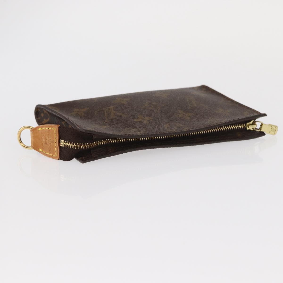 LOUIS VUITTON Monogram Bucket PM Accessory Pouch LV Auth kk578