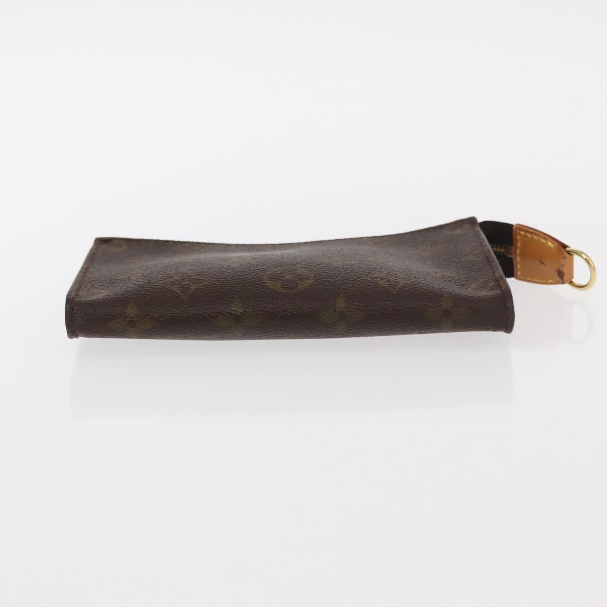 LOUIS VUITTON Monogram Bucket PM Accessory Pouch LV Auth kk578