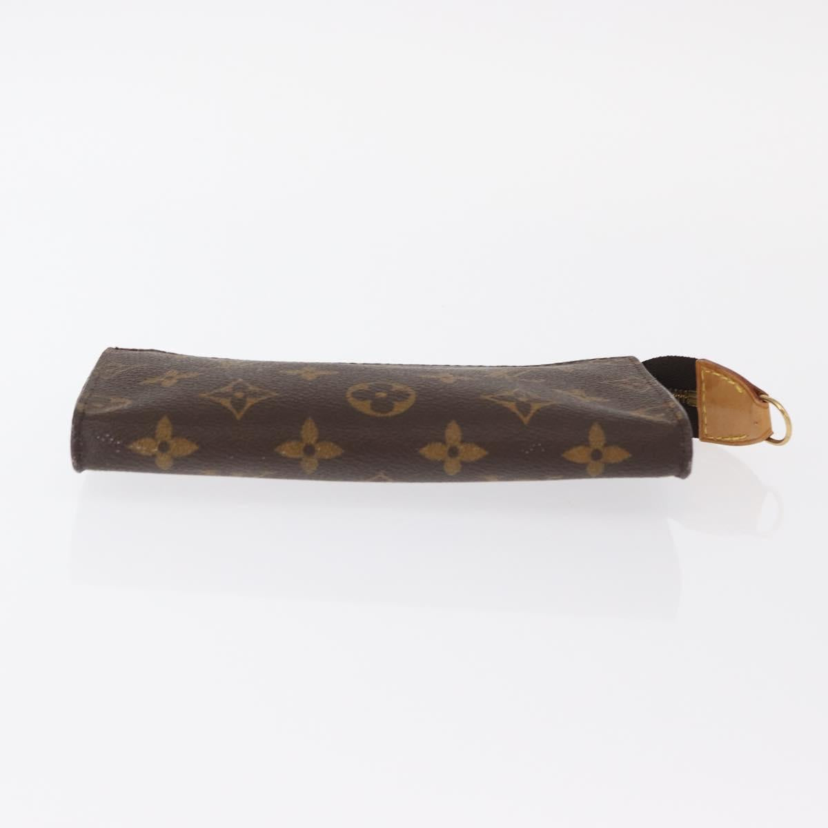 LOUIS VUITTON Monogram Bucket PM Accessory Pouch LV Auth kk579