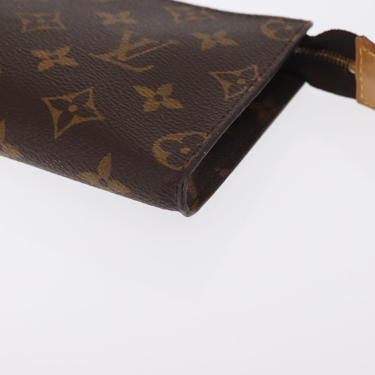 LOUIS VUITTON Monogram Bucket PM Accessory Pouch LV Auth kk579