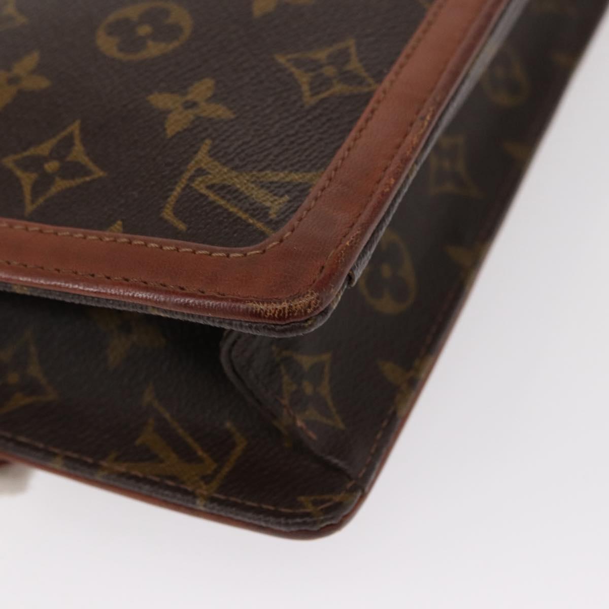 LOUIS VUITTON Monogram Pochette Dam GM Clutch Bag M51810 LV Auth kk584