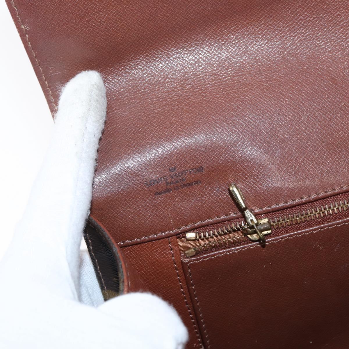 LOUIS VUITTON Monogram Pochette Dam GM Clutch Bag M51810 LV Auth kk584