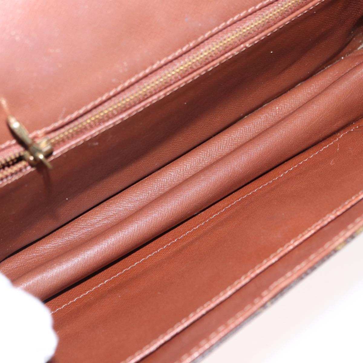 LOUIS VUITTON Monogram Pochette Dam GM Clutch Bag M51810 LV Auth kk584