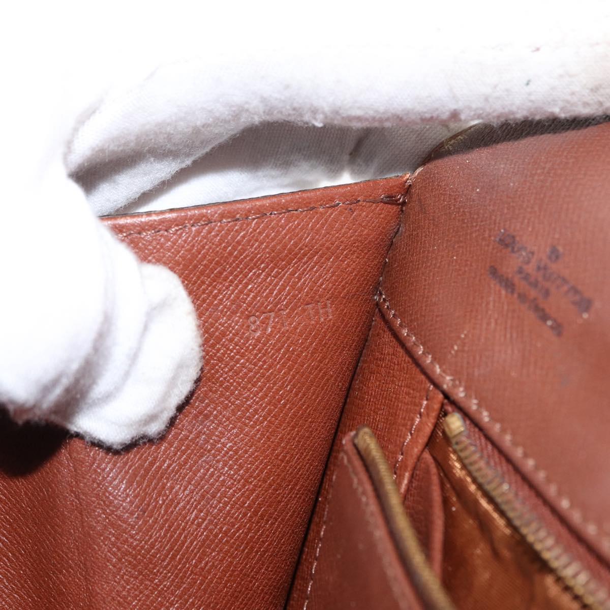 LOUIS VUITTON Monogram Pochette Dam GM Clutch Bag M51810 LV Auth kk584