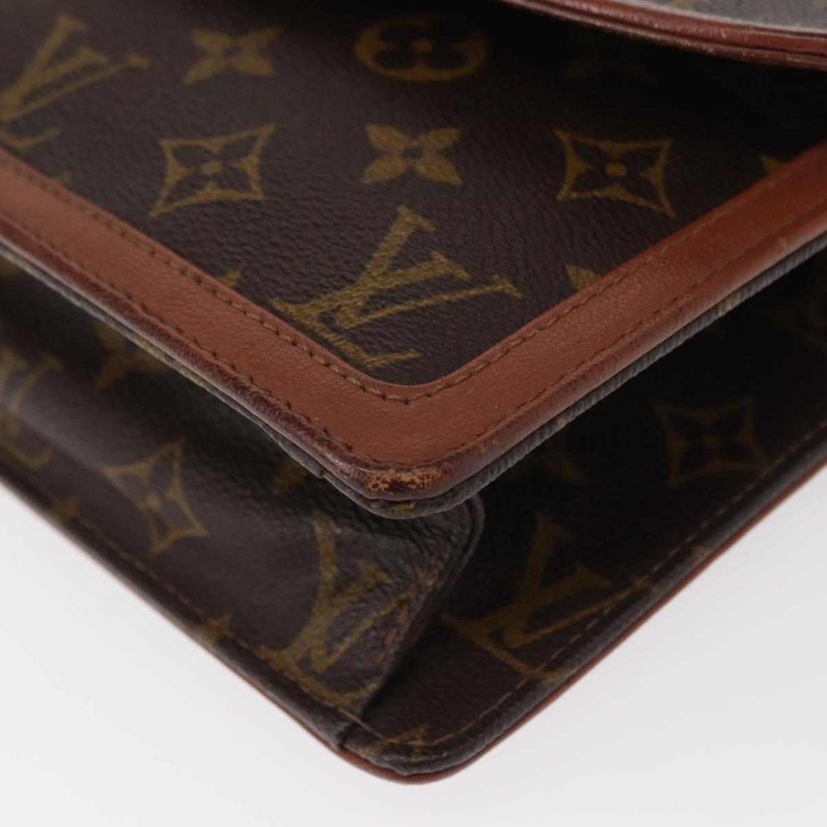 LOUIS VUITTON Monogram Pochette Dam GM Clutch Bag M51810 LV Auth kk584