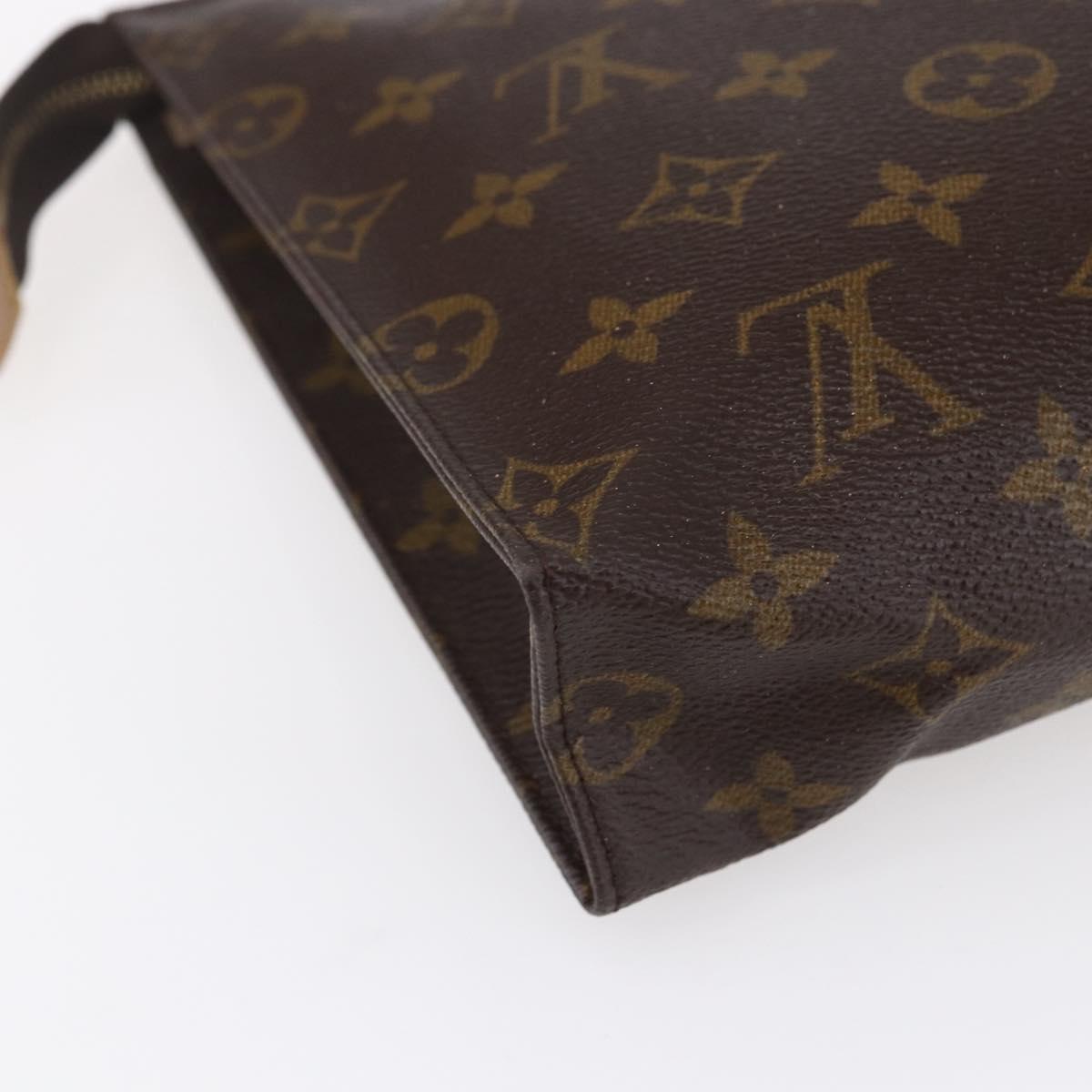 LOUIS VUITTON Monogram Poche Toilette 26 Pouch M47542 LV Auth kk587