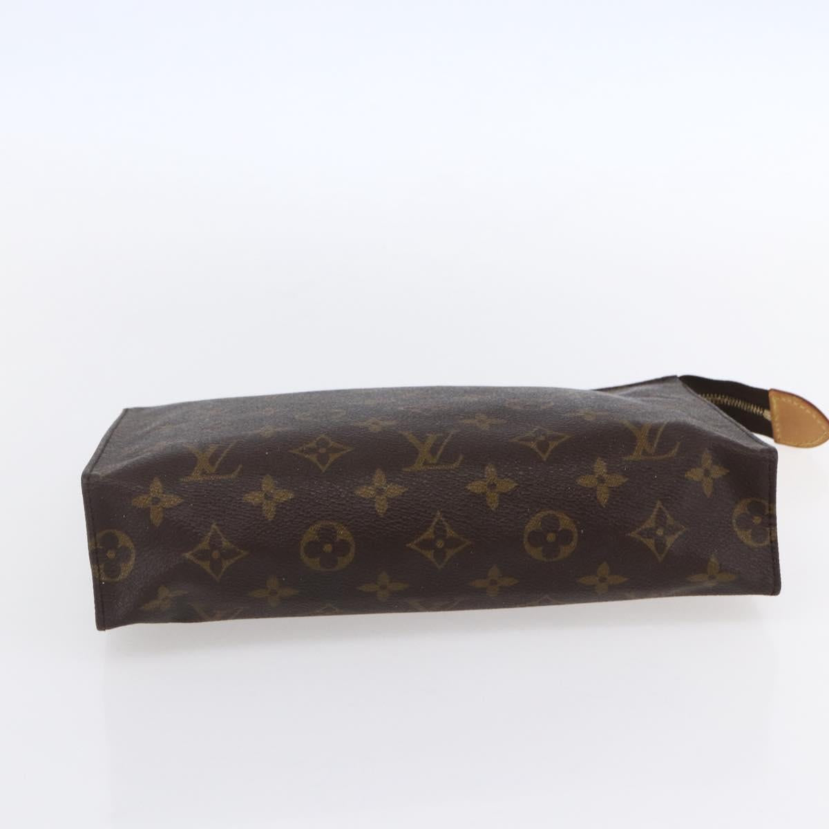LOUIS VUITTON Monogram Poche Toilette 26 Pouch M47542 LV Auth kk587