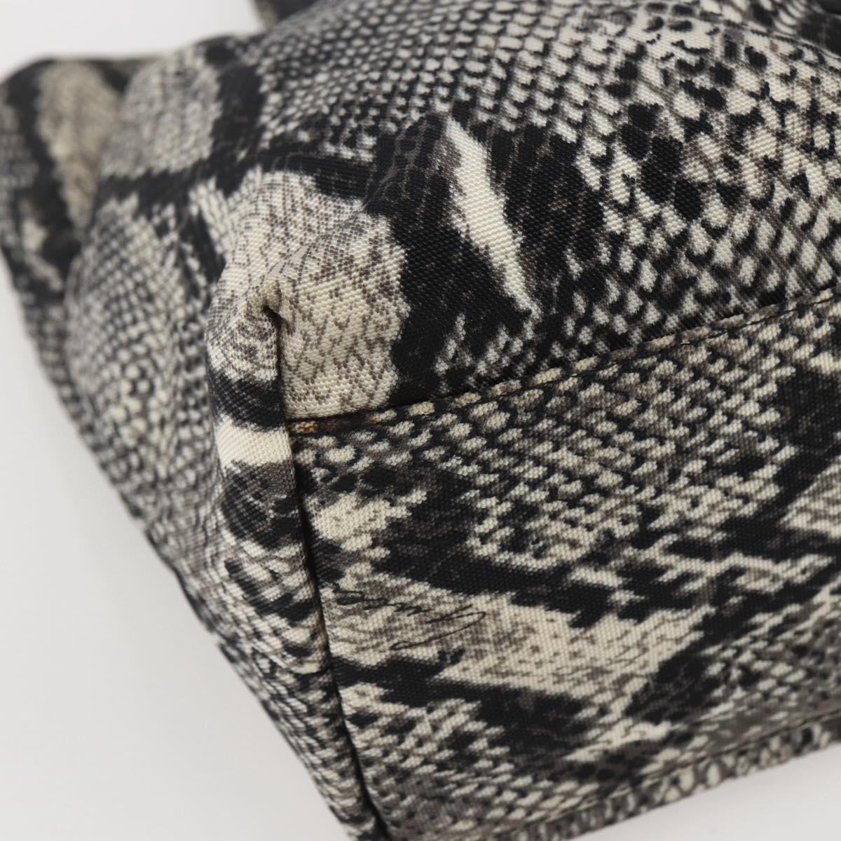 GUCCI Hand Bag Nylon Beige Gold 002 8080 Auth kk590