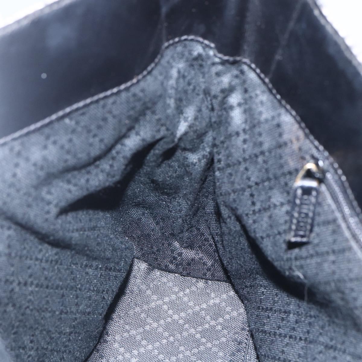 GUCCI Hand Bag Nylon Beige Gold 002 8080 Auth kk590