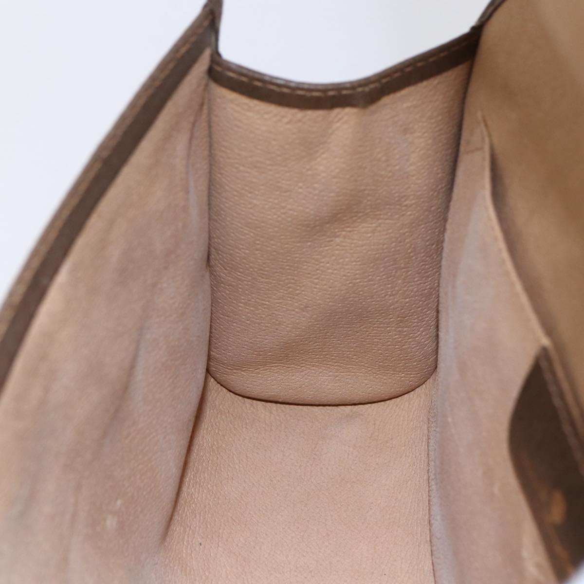 GUCCI GG Supreme Web Sherry Line Clutch Bag PVC Red Beige 89 01 030 Auth kk591