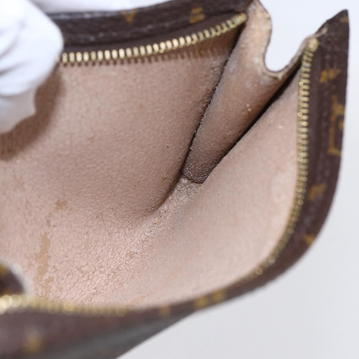 LOUIS VUITTON Monogram Bucket PM Accessory Pouch LV Auth kk596