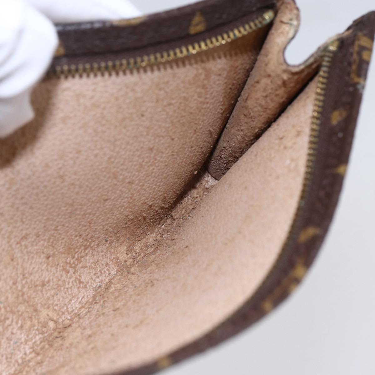 LOUIS VUITTON Monogram Bucket GM Accessory Pouch LV Auth kk597