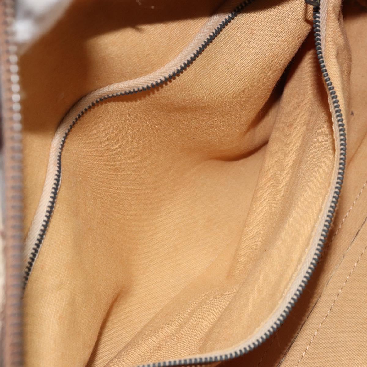 CELINE C Sulky Hand Bag Canvas Brown Auth kk621