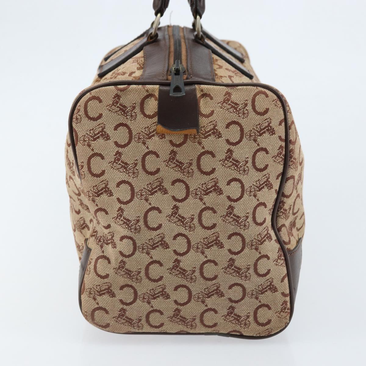 CELINE C Sulky Hand Bag Canvas Brown Auth kk621