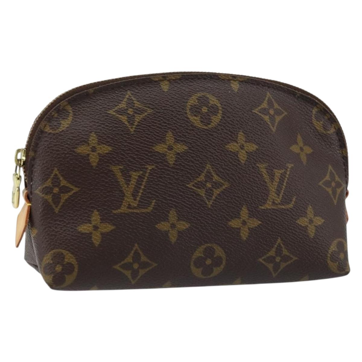 LOUIS VUITTON Monogram Pochette Cosmetic PM Pouch M43998 LV Auth kk640