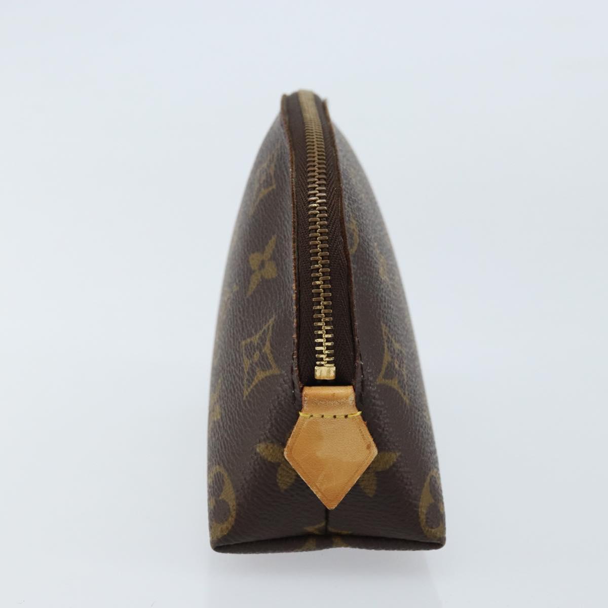 LOUIS VUITTON Monogram Pochette Cosmetic PM Pouch M43998 LV Auth kk640