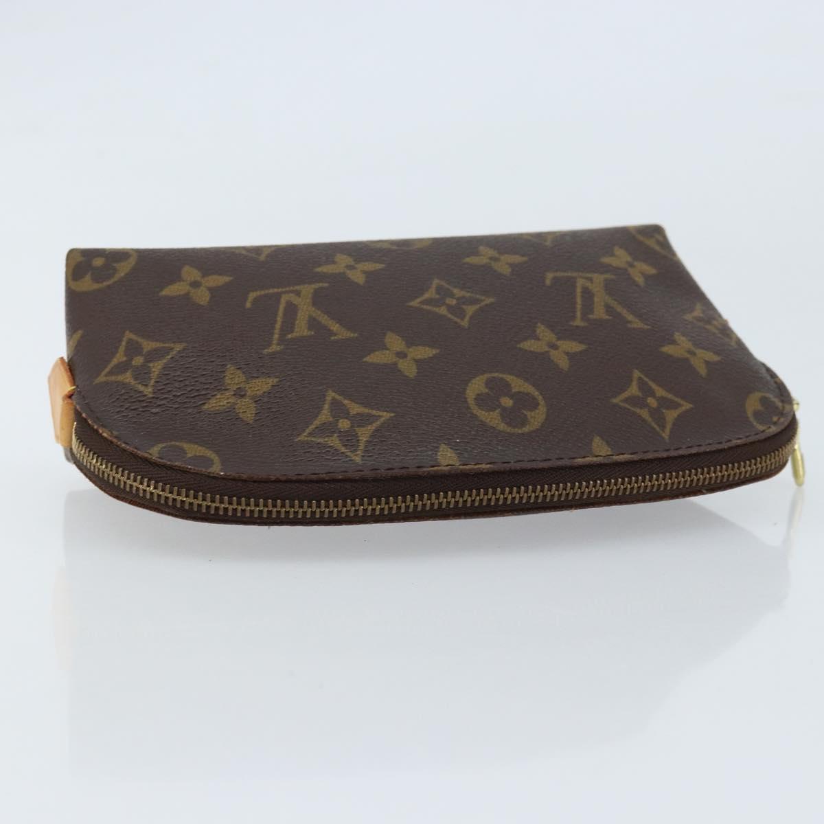 LOUIS VUITTON Monogram Pochette Cosmetic PM Pouch M43998 LV Auth kk640