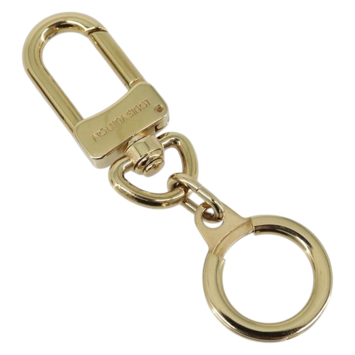LOUIS VUITTON Anneau Cles Key Holder metal Gold Tone M62698 LV Auth kk641