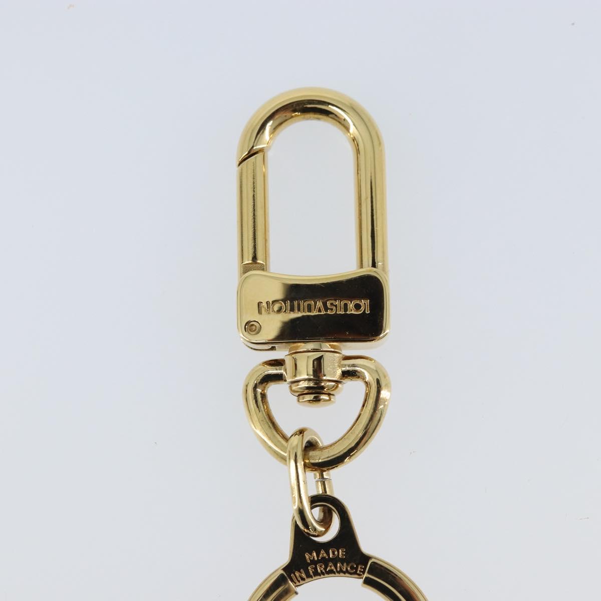 LOUIS VUITTON Anneau Cles Key Holder metal Gold Tone M62698 LV Auth kk641