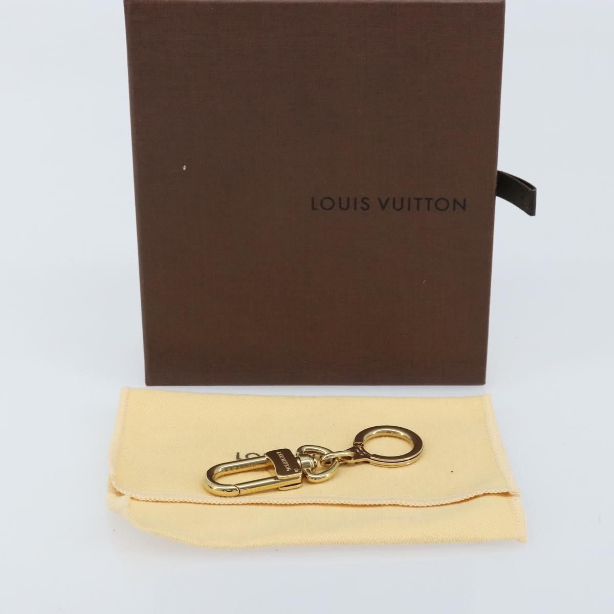 LOUIS VUITTON Anneau Cles Key Holder metal Gold Tone M62698 LV Auth kk641