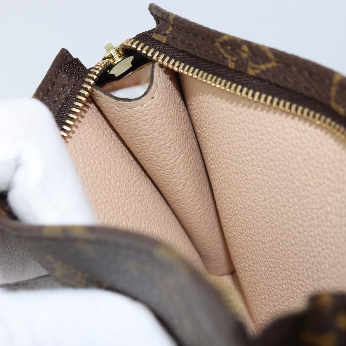 LOUIS VUITTON Monogram Bucket PM Accessory Pouch LV Auth kk642