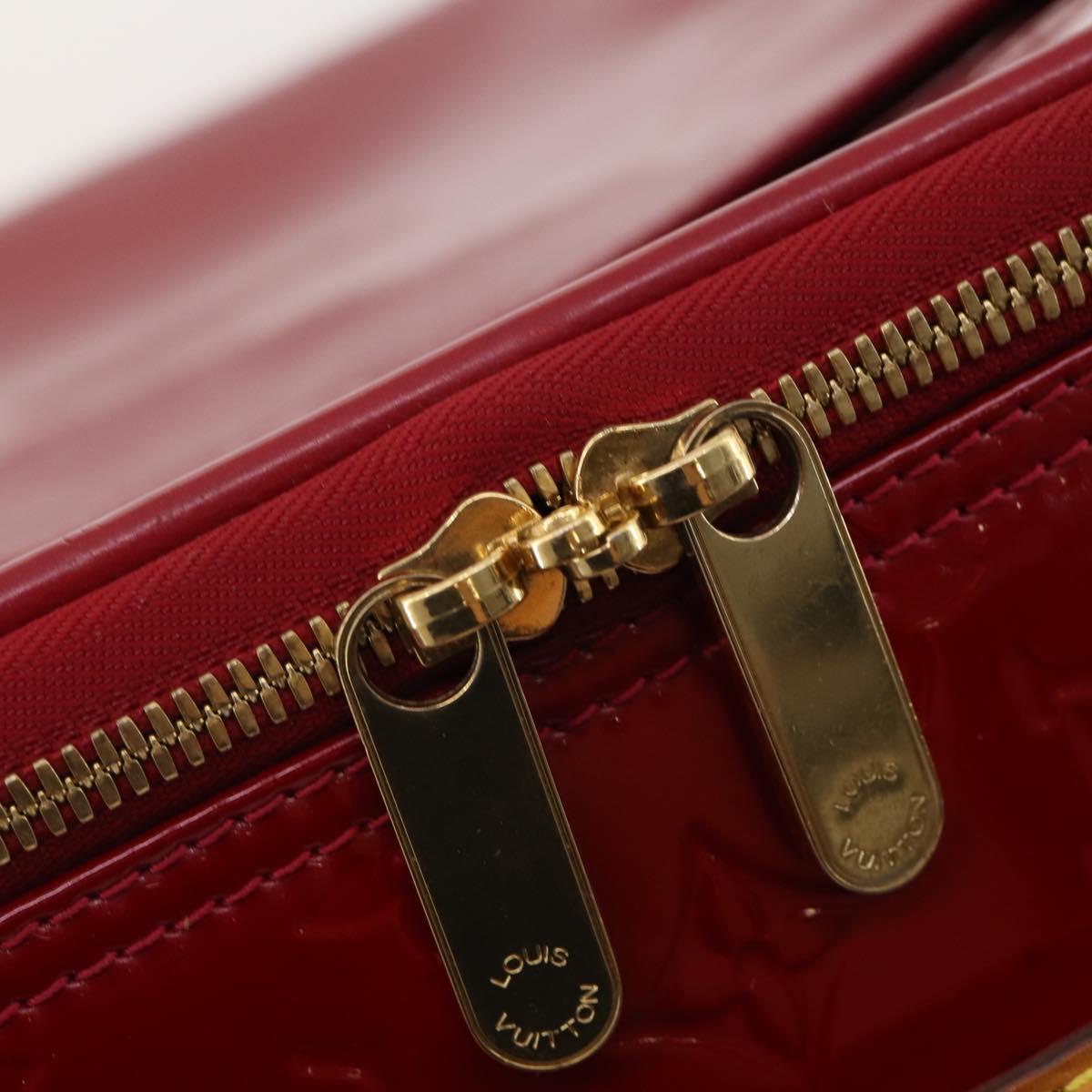 LOUIS VUITTON Monogram Vernis Pegas 45 suitcase Pomme D'amour M91278 Auth kk662