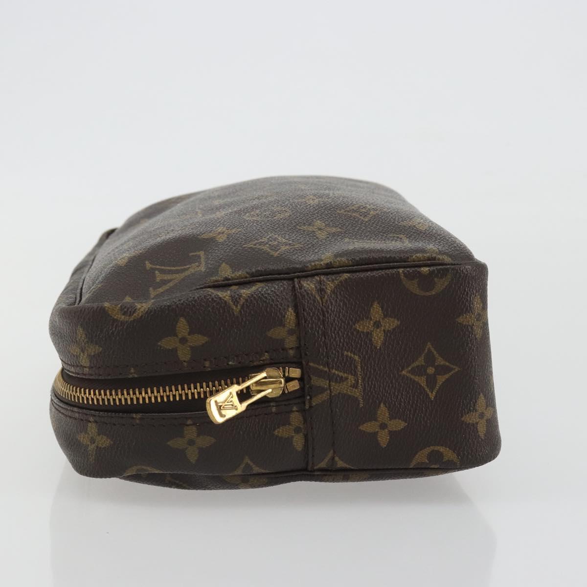 LOUIS VUITTON Monogram Trousse Toilette 28 Clutch Bag M47522 LV Auth kk701A