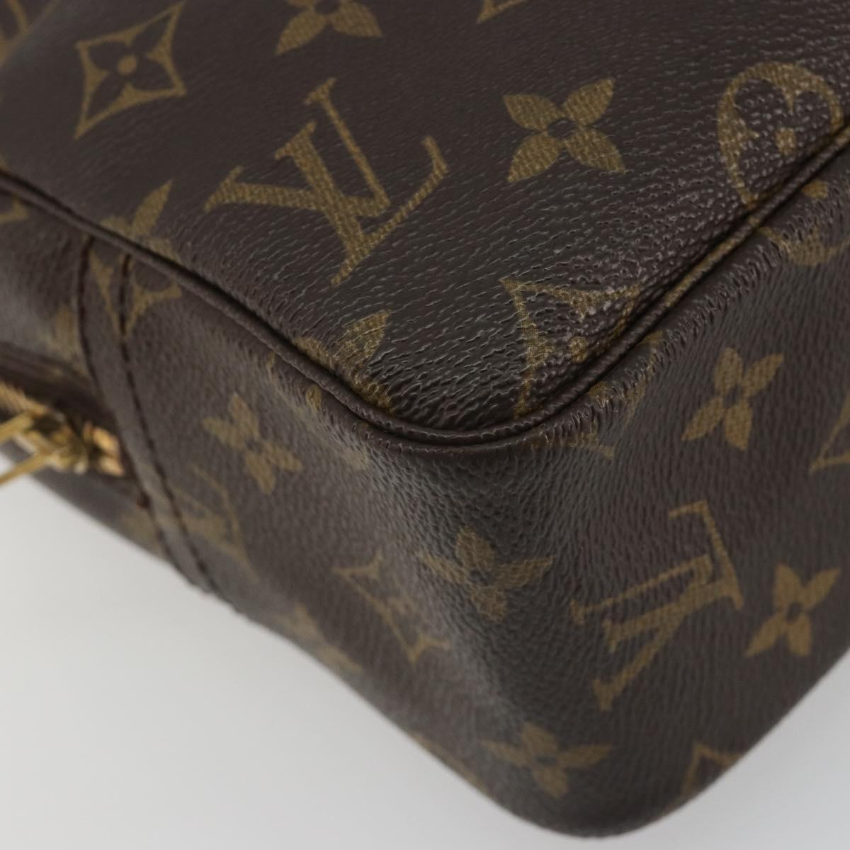 LOUIS VUITTON Monogram Trousse Toilette 28 Clutch Bag M47522 LV Auth kk701A