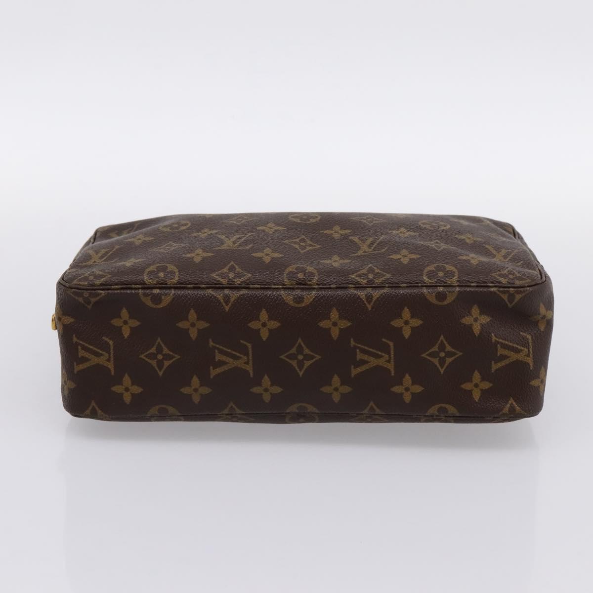 LOUIS VUITTON Monogram Trousse Toilette 28 Clutch Bag M47522 LV Auth kk704