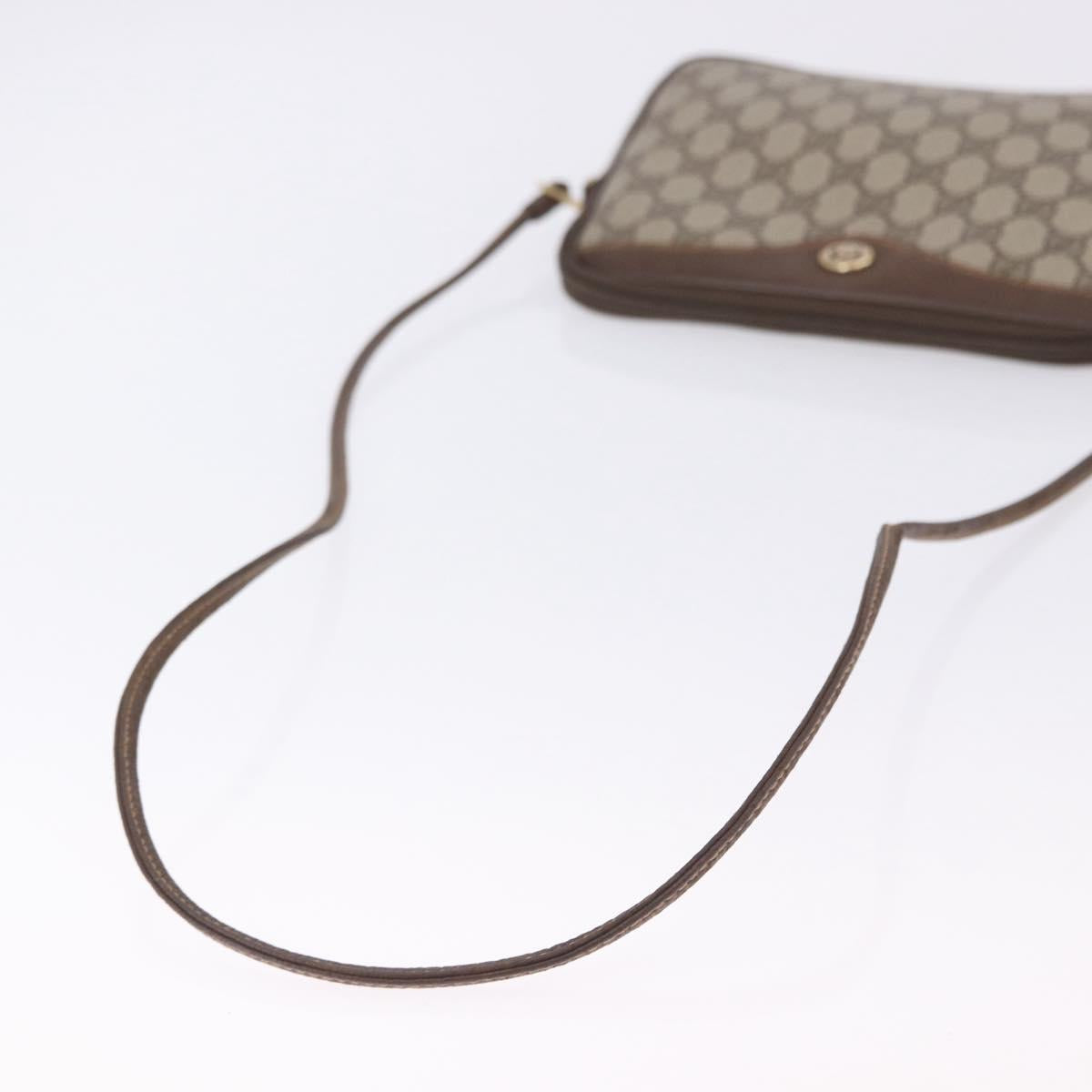 GUCCI GG Supreme Shoulder Bag PVC Beige Gold 56 02 068 Auth kk705