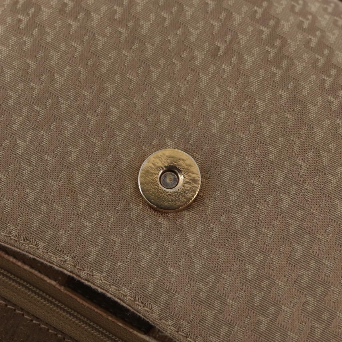GUCCI Shoulder Bag Canvas Beige Gold Tone 007 115 0074 Auth kk711