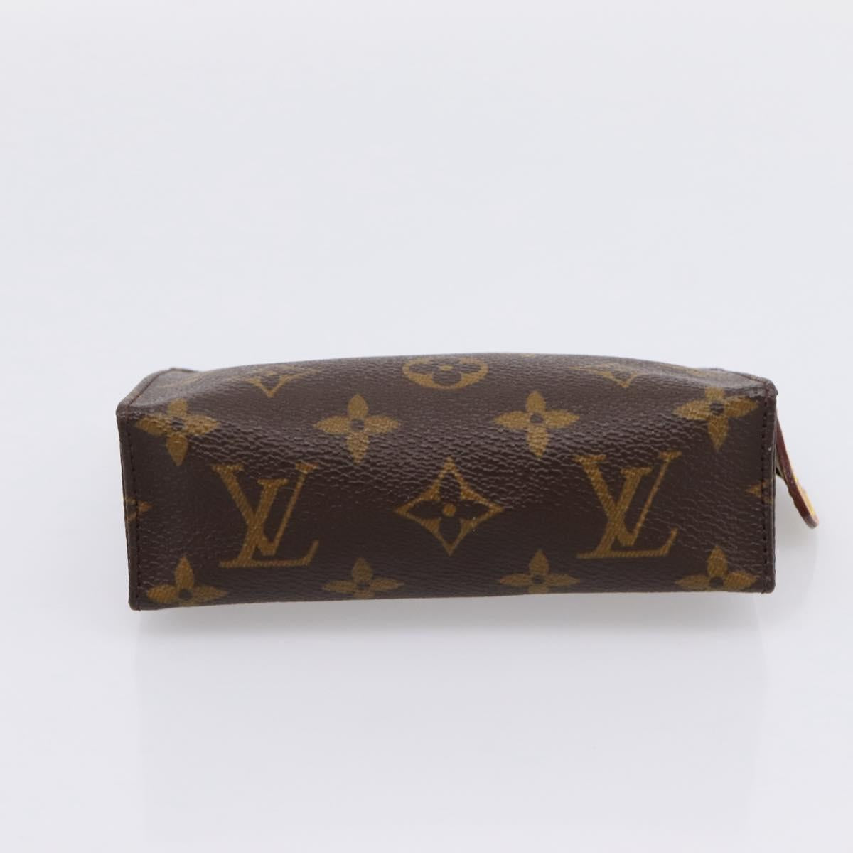 LOUIS VUITTON Monogram Poche Toilette 15 Pouch M47546 LV Auth kk721