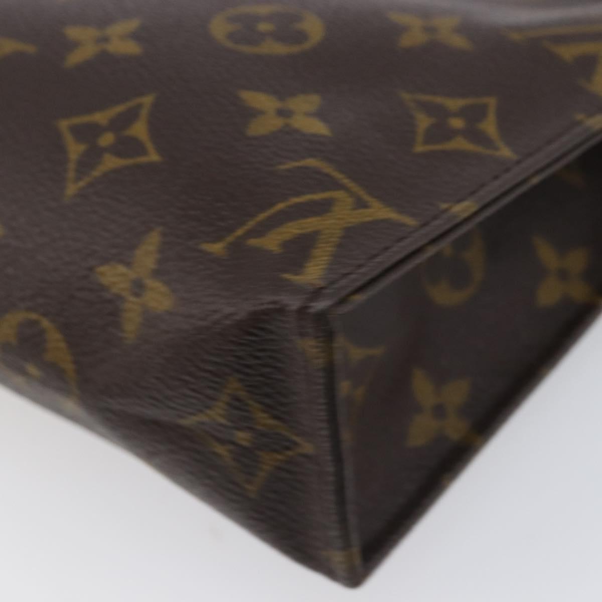 LOUIS VUITTON Monogram Poche Toilette 19 Pouch M47544 LV Auth kk722